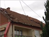 Tornádó szerű vihar vonult végig Tokaj város felett az éjjeli órákban