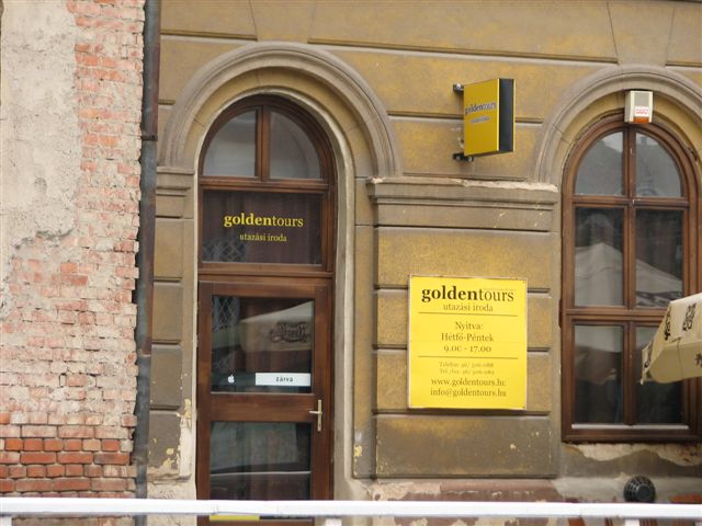Bezárt a Golden Tours utazási iroda Miskolcon