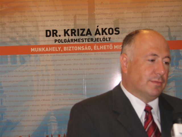 Kriza Ákos, a Fidesz-KDNP polgármesterjelöltje gazdaságfejlesztési elképzeléseiről