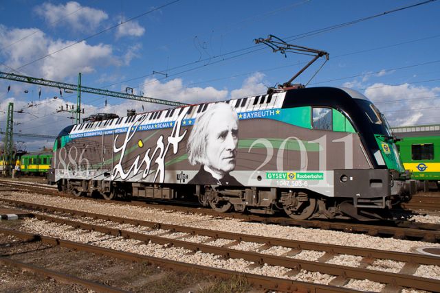 Liszt-mozdony avatásával nyílt meg Sopronban a Liszt Ferenc Emlékév 2011