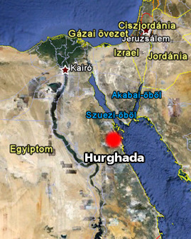 Hurghadai baleset: 11-12 halott, sok sérült