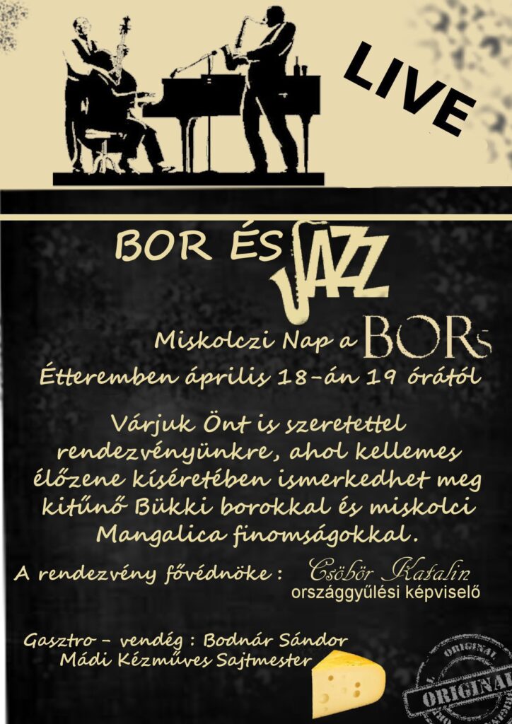 Bor és Jazz a Bors-ban