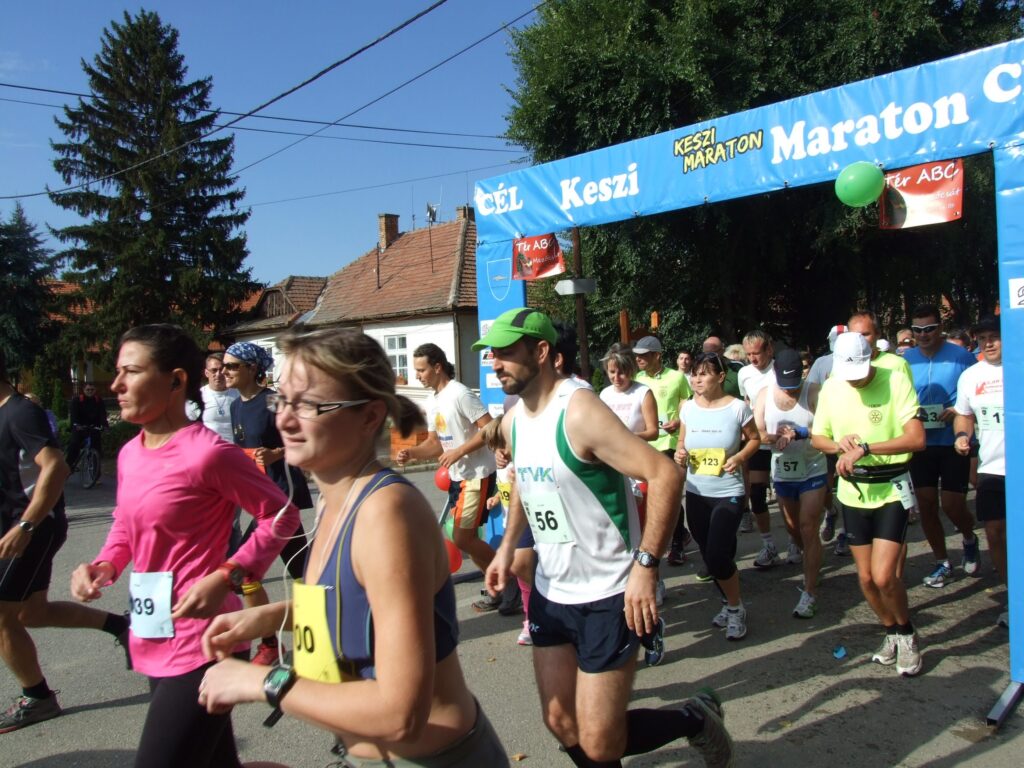 Közel kétszázan a 3. Keszi Maratonon