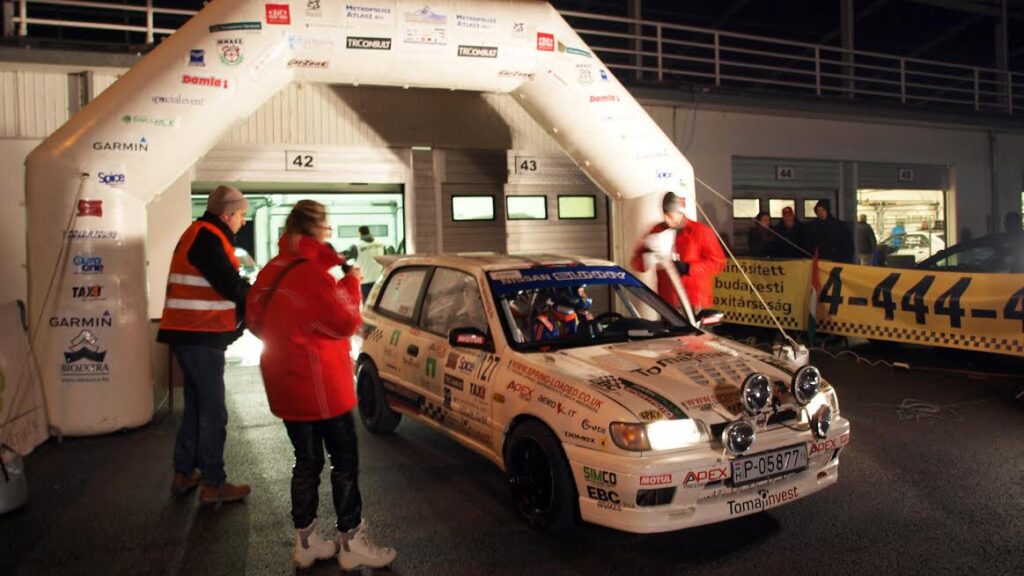 Sikerült a célba érkezés Tim Gábornak a Szilveszter Rally-n