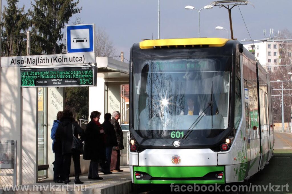 Miskolc és Felsőzsolca városok közösségi közlekedésének infrastrukturális fejlesztése