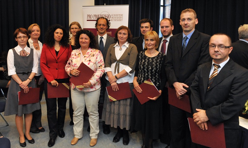 Átadták a 2014. évi Pro Progressio díjakat a műszaki és természettudományi képzés  népszerűsítéséért