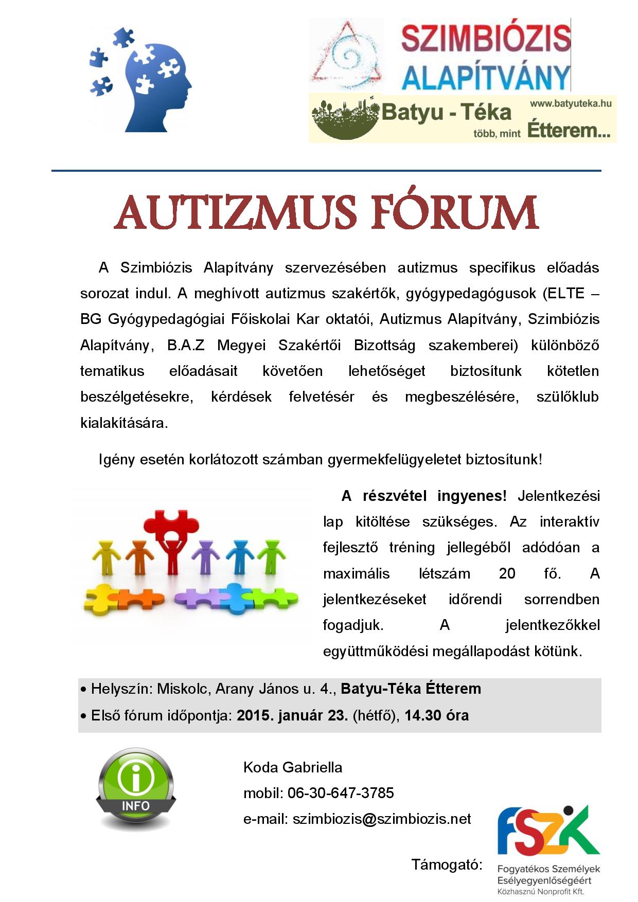 Autizmus fórum