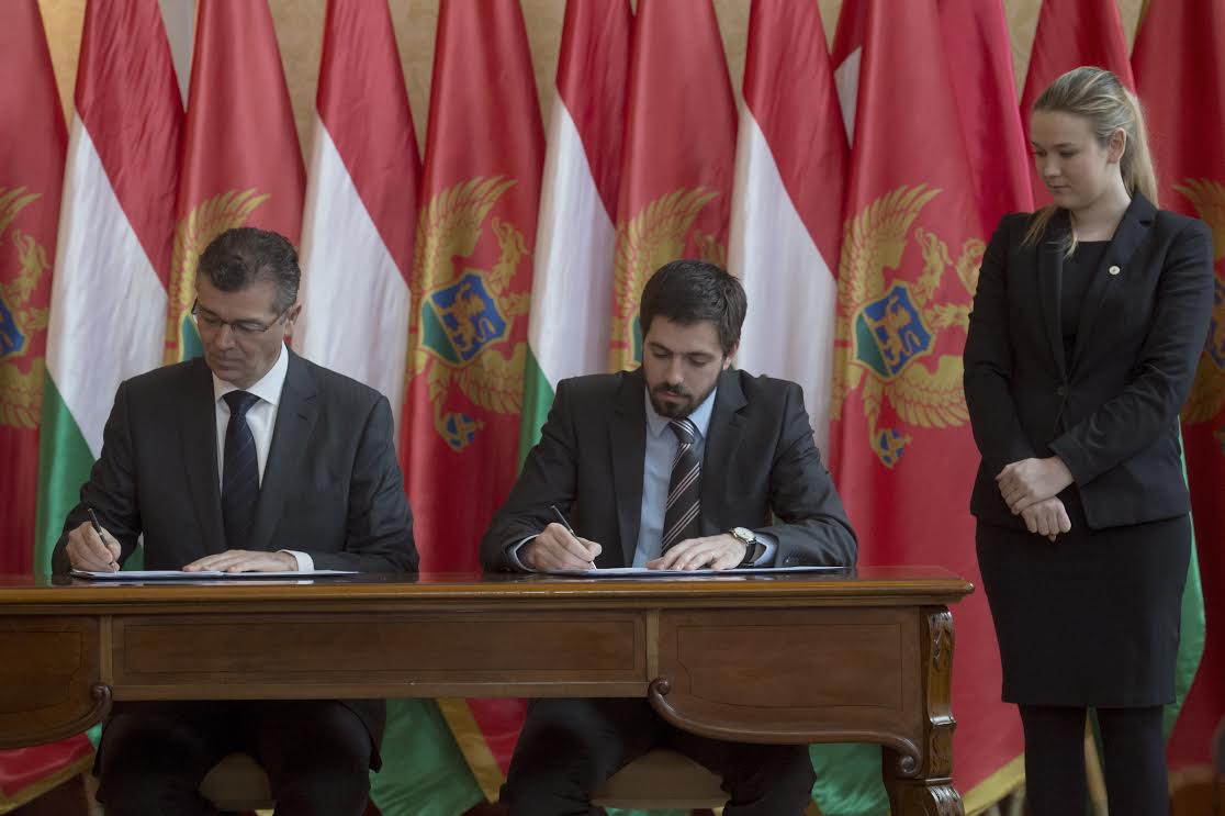A magyar-montenegrói együttműködés részleteiről egyeztetett a gazdasági vegyes bizottság