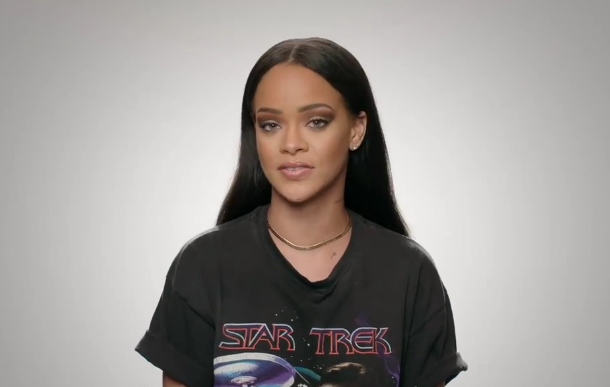 Rihanna gyerekkora óta rajong a Star Trekért