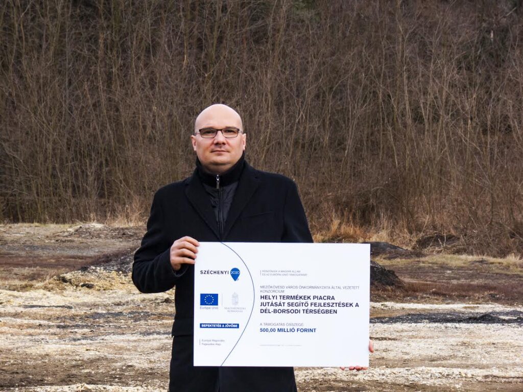 Hűtőház és zöldség-gyümölcs előkészítő üzem épül Harsányban