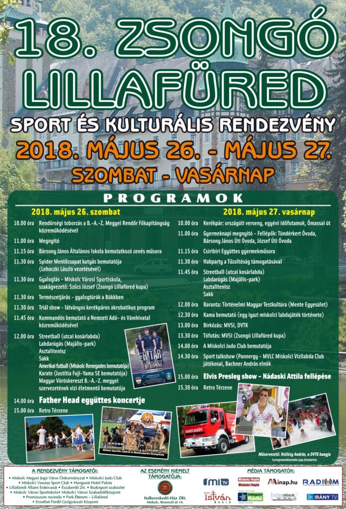 „Zsongó Lillafüred” sport- és kulturális fesztivál