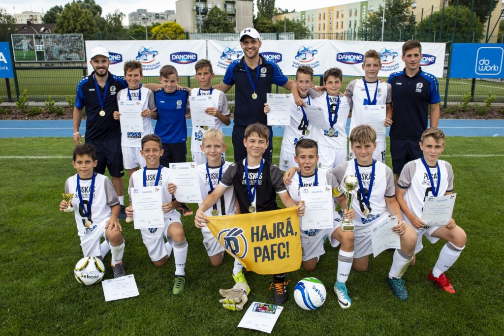 A felcsúti Puskás Akadémia utazik a DANONE FOCIKUPA nemzetközi döntőjére, Spanyolországba