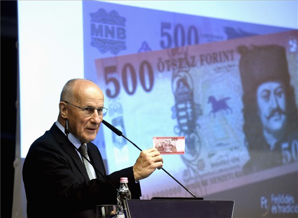 MNB: megújul az 500 forintos, lezárásához közeledik a bankjegyek cseréje