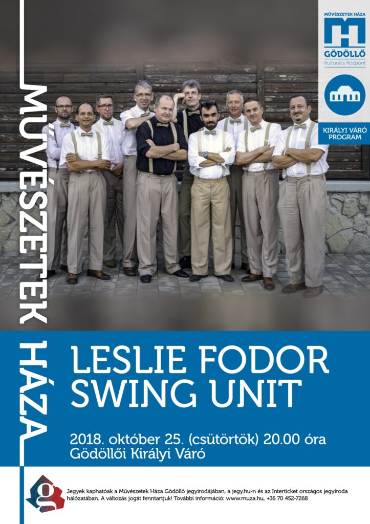 A gödöllői Királyi Váróban Swing est