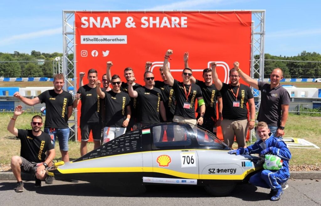 Izgalmakkal teli Shell Eco-marathon versenyt tudhatnak maguk mögött a magyar diákok