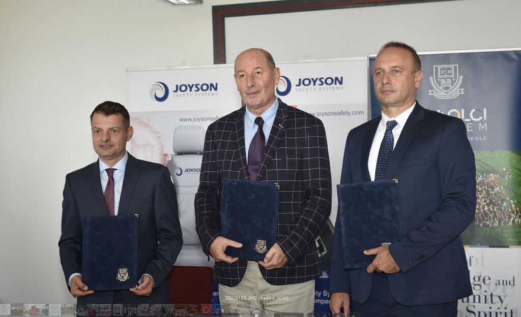 A Miskolci Egyetem és a Joyson Safety Systems Hungary Kft. megújította stratégiai együttműködési megállapodását