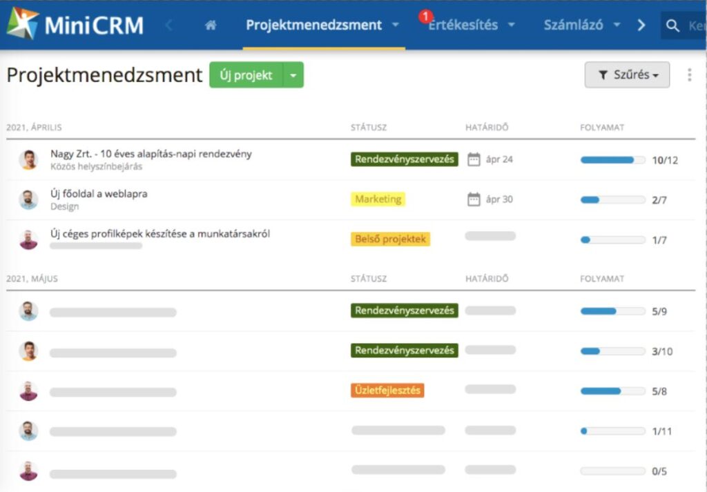 Profi és szakértő segítséggel a CRM bevezetés is könnyebben megy