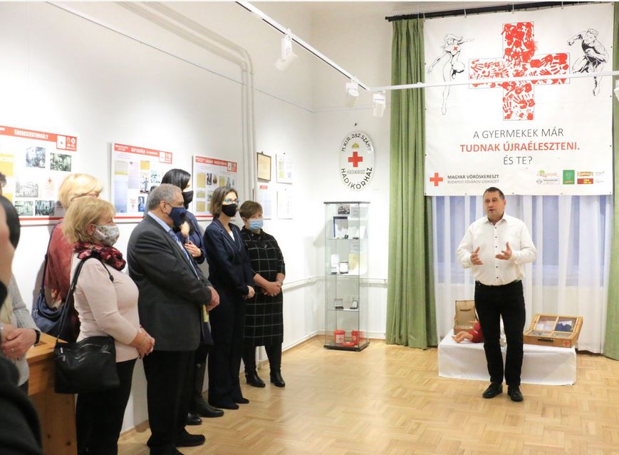 A 140 éves Magyar Vöröskereszt emlékei a XVI. kerületben