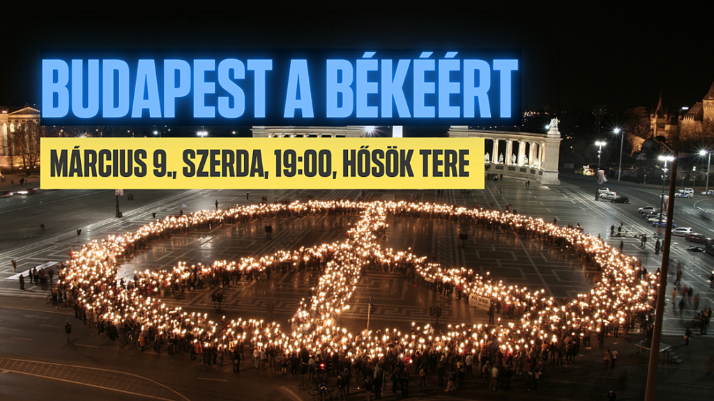 Békedemonstrációra hívlak szerda estére!