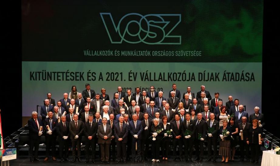 A VOSZ 22. alkalommal rendezte meg a Vállalkozók Napját – 2022