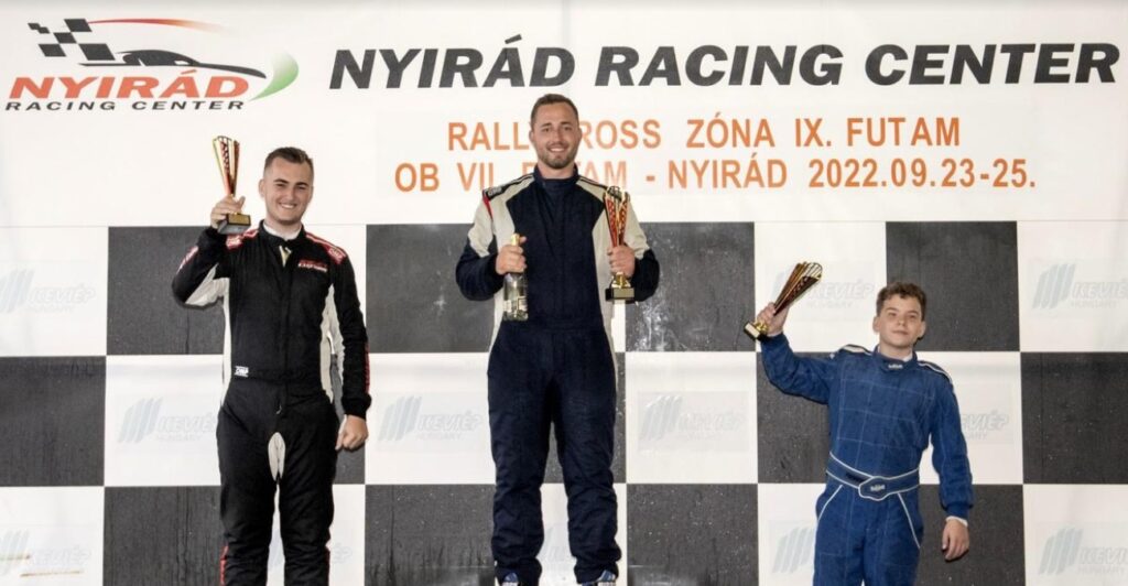 ifj. Bartha Aurél a nyirádi Rallycross katlanban nem talált legyőzőre!