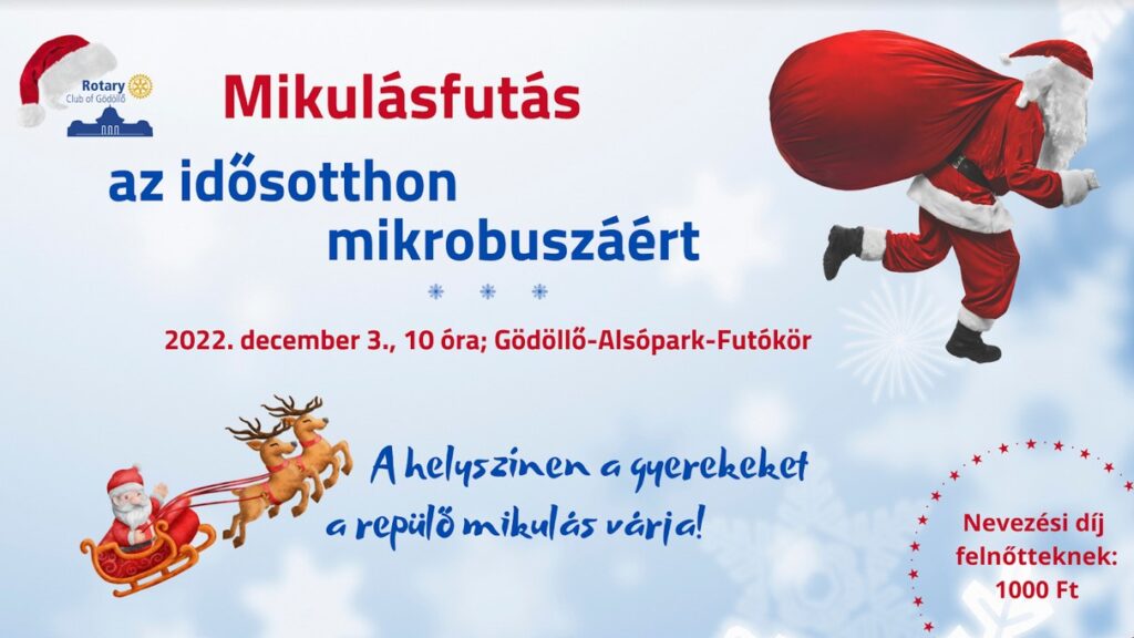 Mikulásfutás Gödöllőn