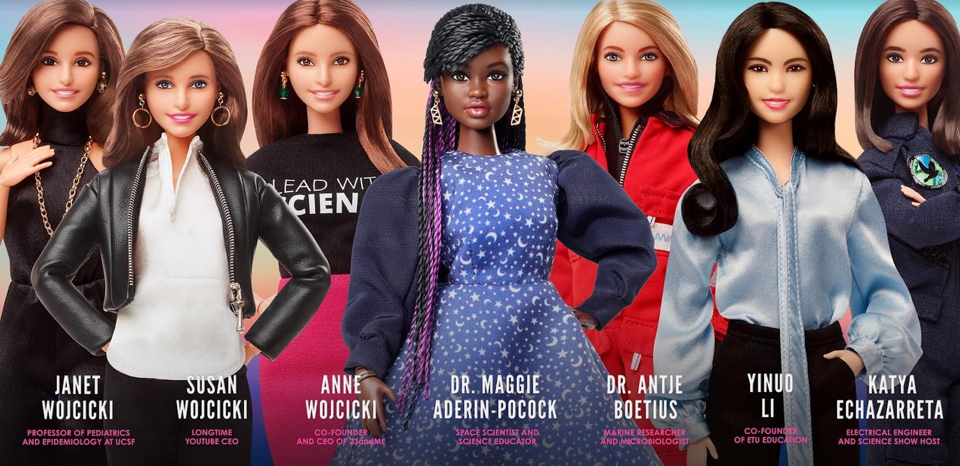 A természettudományokban dolgozó nőket ünnepli Barbie  a nemzetközi nőnap alkalmából