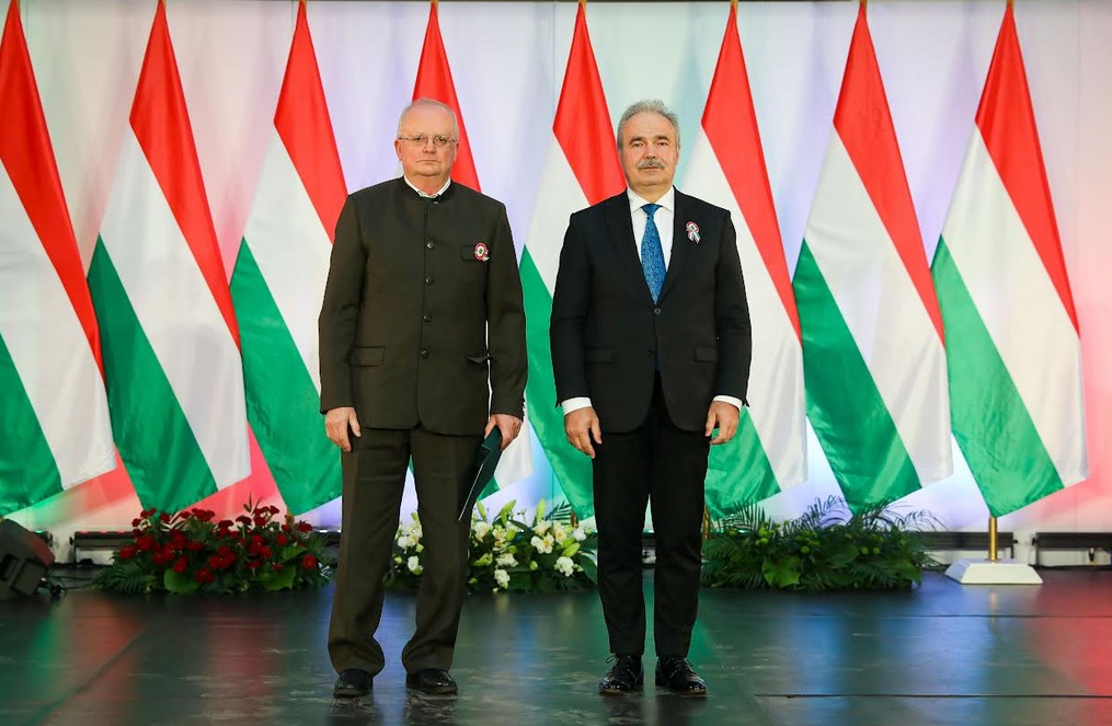 Magyar Arany Érdemkereszt elismerést kapott a Tállyai Erdészet igazgatója