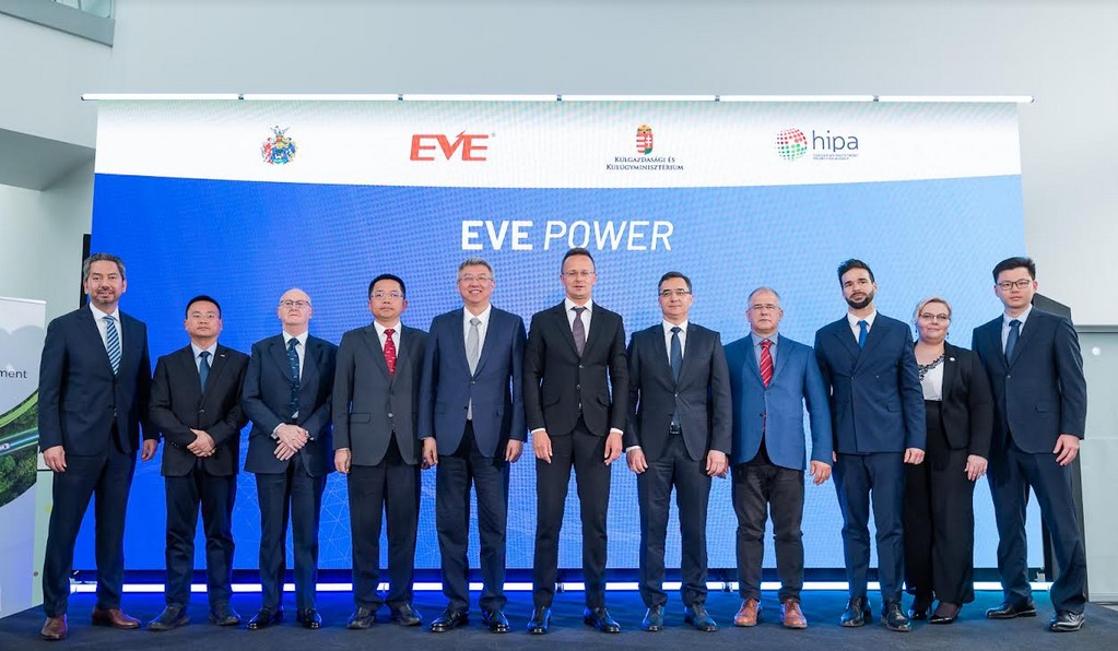 A BMW Group elektromos autóinak beszállítójaként zöld gyárat épít az EVE Power Magyarországon