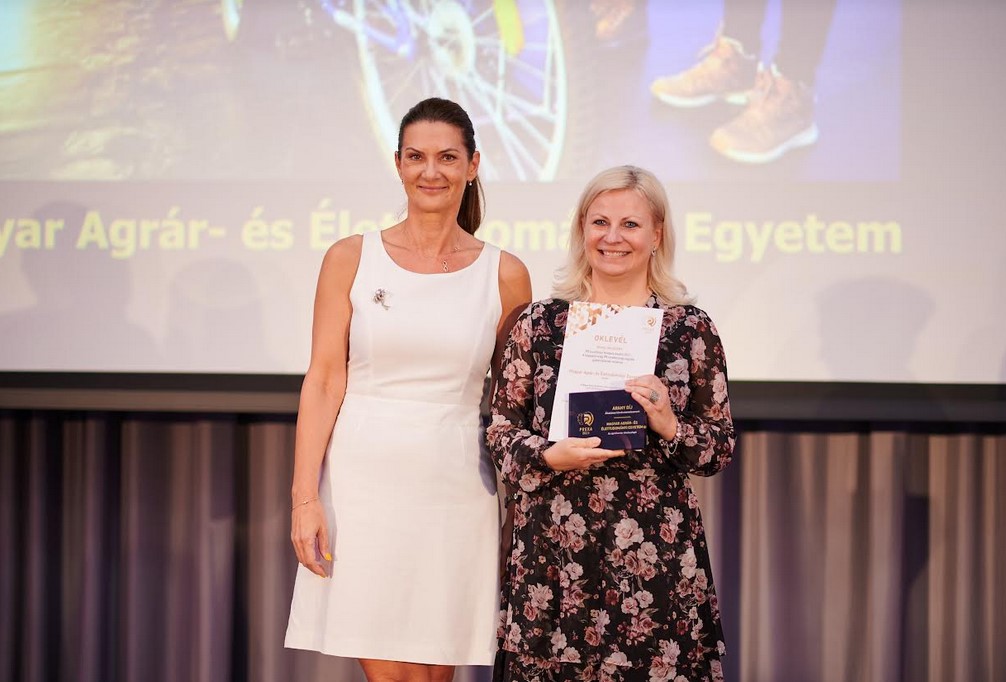 Aranydíjat nyert a MATE a PR Excellence Hungary Awardon