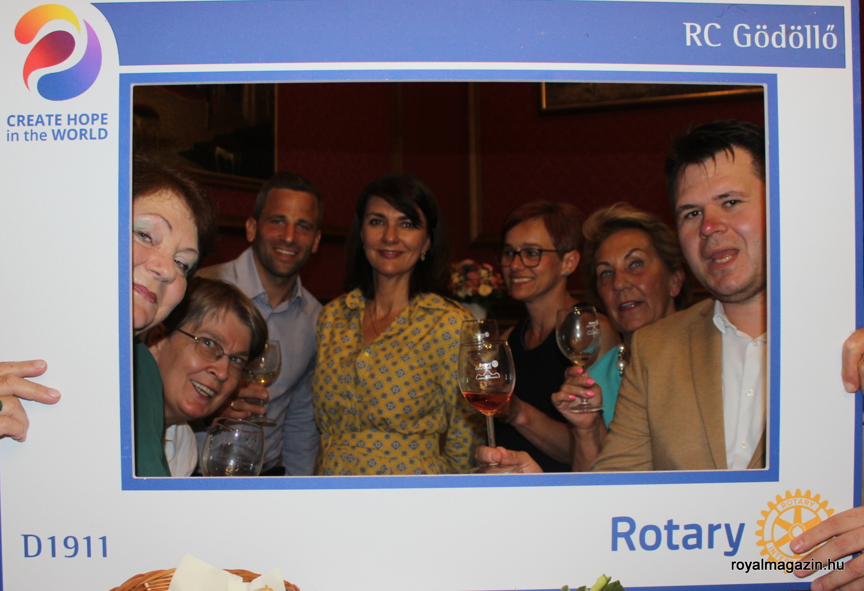A Rotarys csapat a gödöllői tehetséges gyermekekért