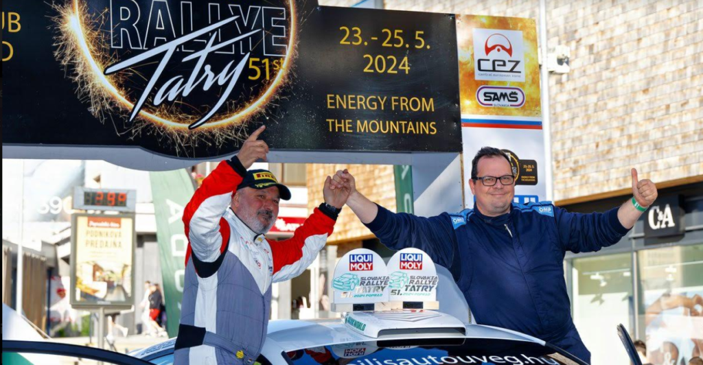 Kategóriagyőzelem a Tatry Rally-n