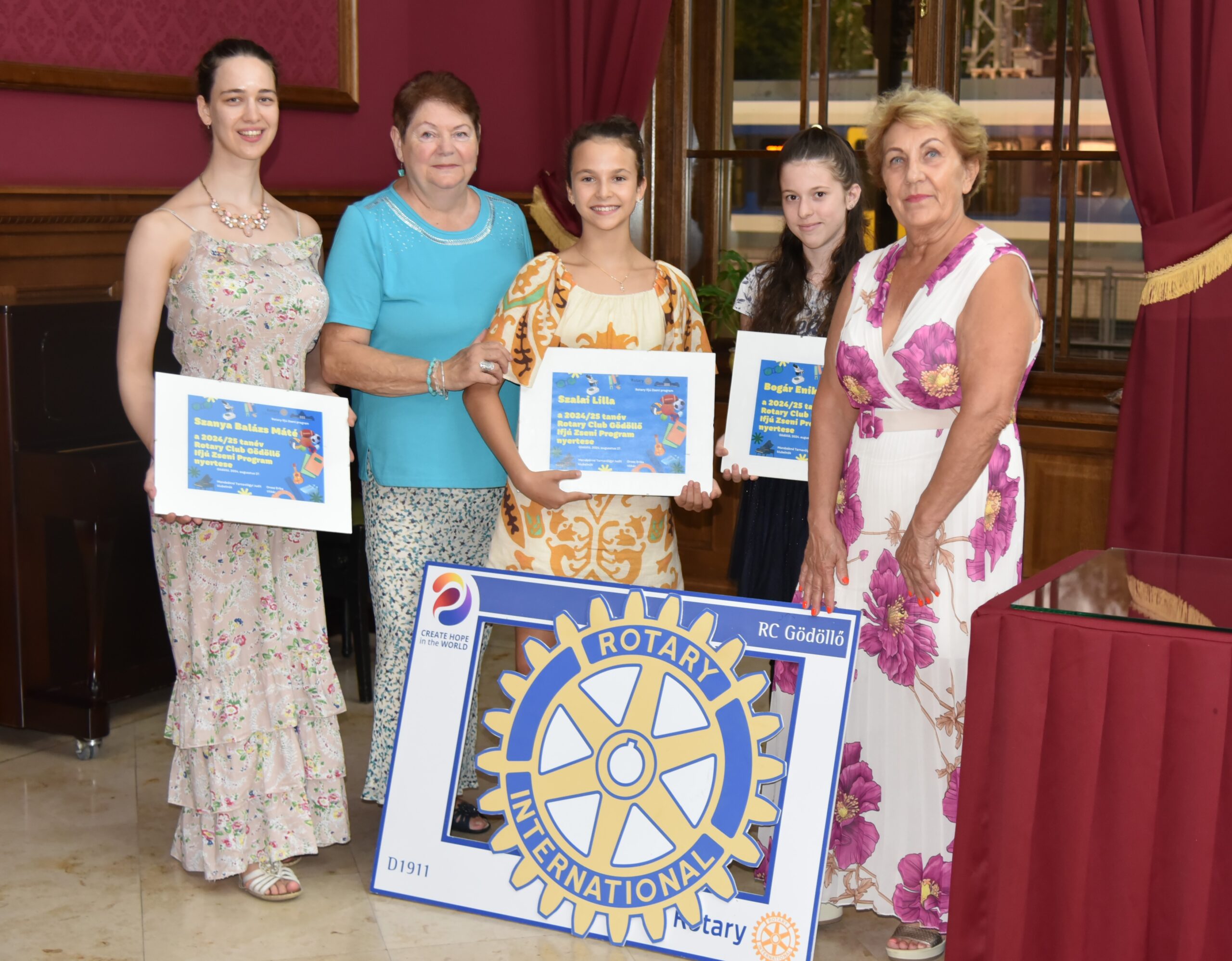 A Rotary Ifjú Zseni idei nyertesei