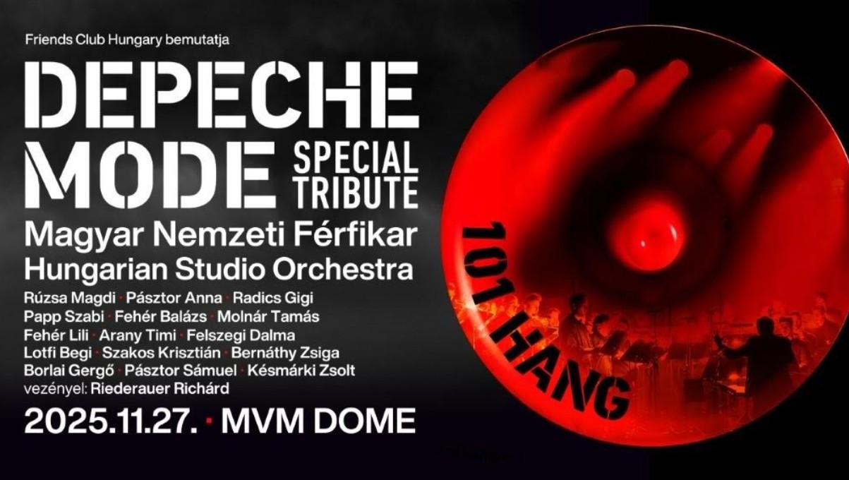 Európai szinten is egyedülálló Depeche Mode-produkció készül Budapesten