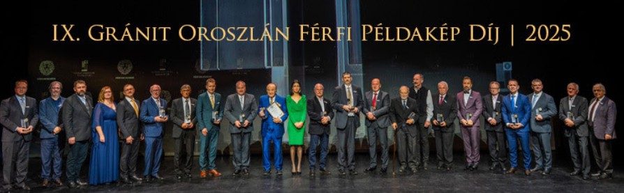 Átadták a Gránit Oroszlán Férfi Példakép Díjakat –