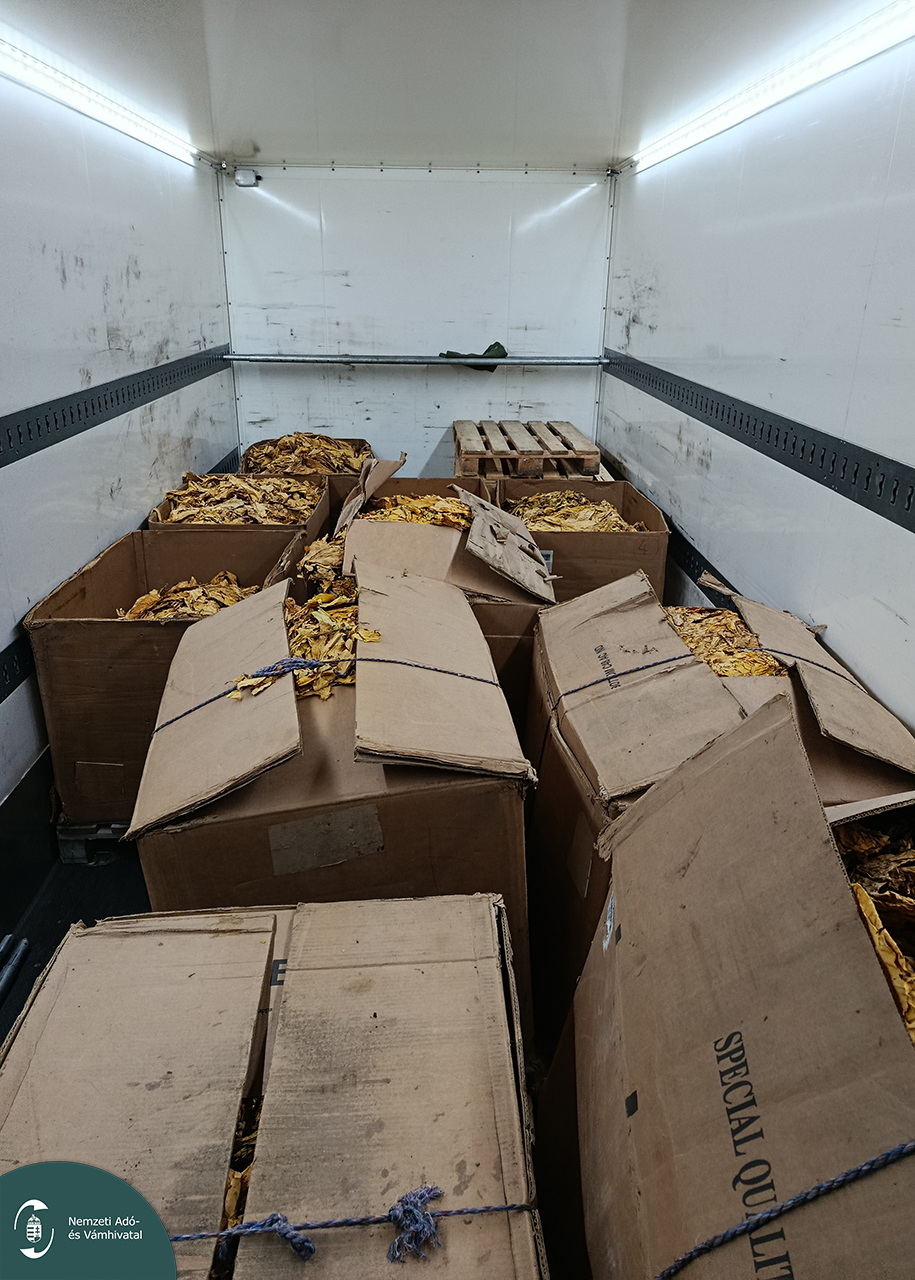 NAV-Sajtóközlemény-Kulcs nincs, dohány van