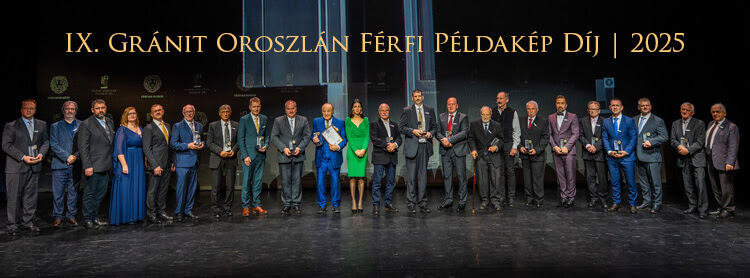 Átadták a Gránit Oroszlán Férfi Példakép Díjakat –