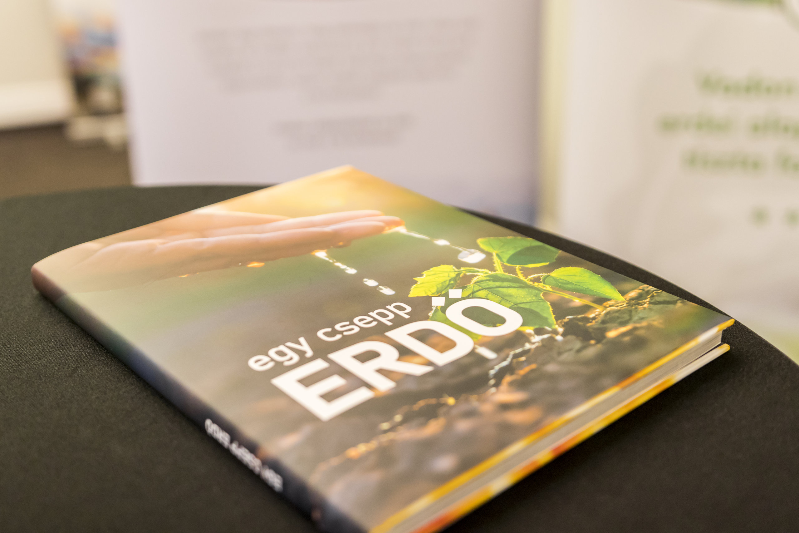 Erdőből az üvegbe – megjelent az Egy csepp ERDŐ