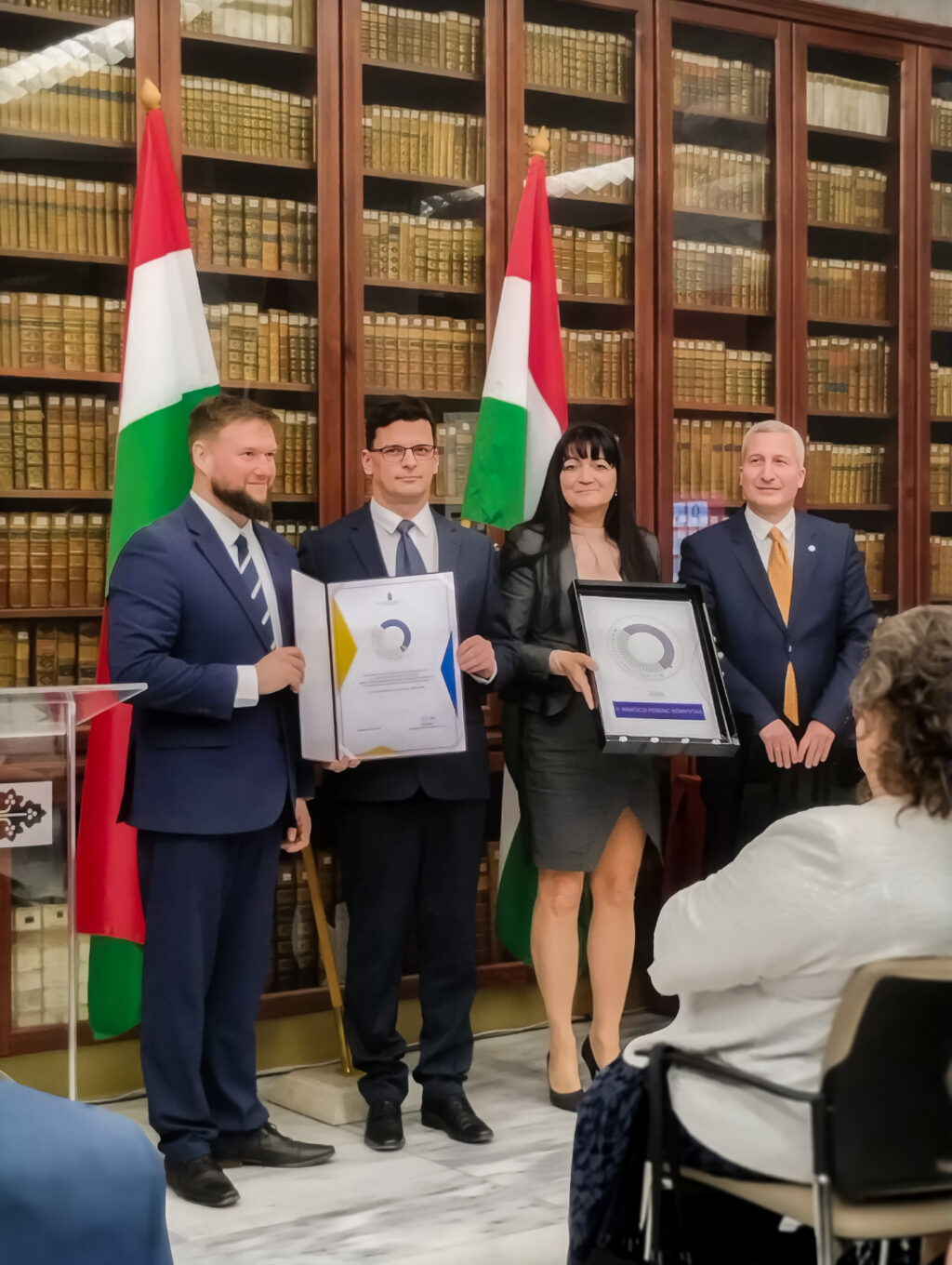 Rangos szakmai elismerést kapott a II. Rákóczi Ferenc Könyvtár