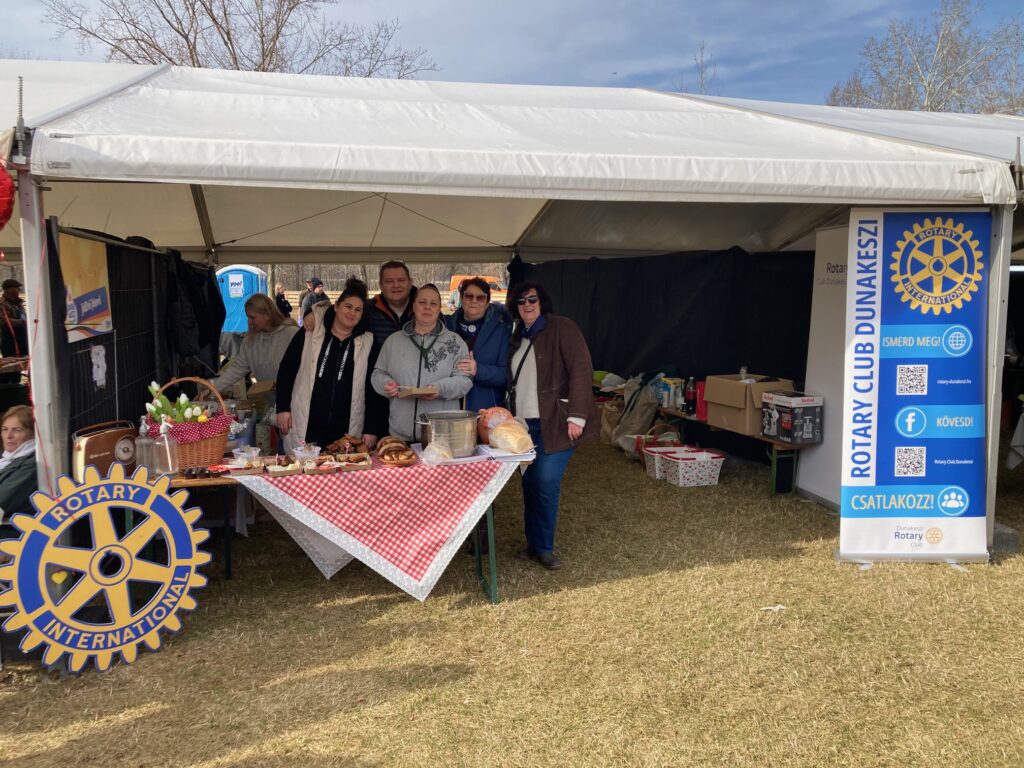 Szomszédoltunk a Dunakeszi Rotary Clubnál
