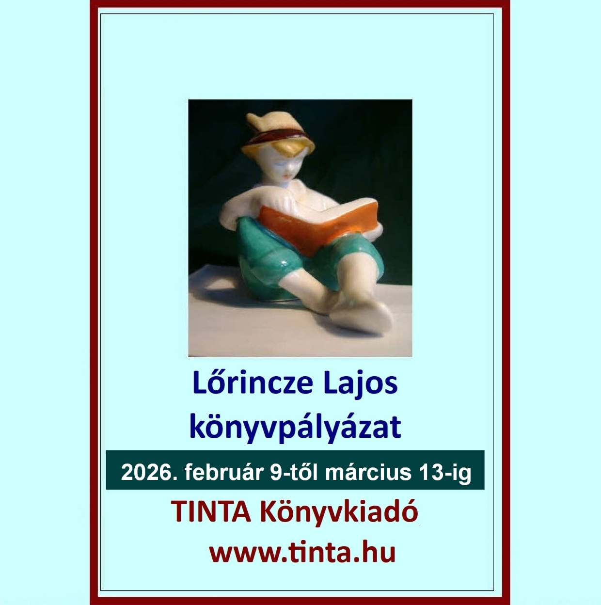 Lőrincze Lajos könyvpályázat, 2026