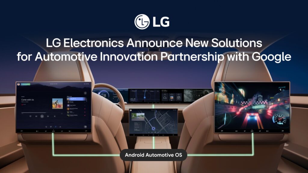 AZ LG ELECTRONICS ÚJ JÁRMŰIPARI MEGOLDÁSOKAT JELENTETT BE