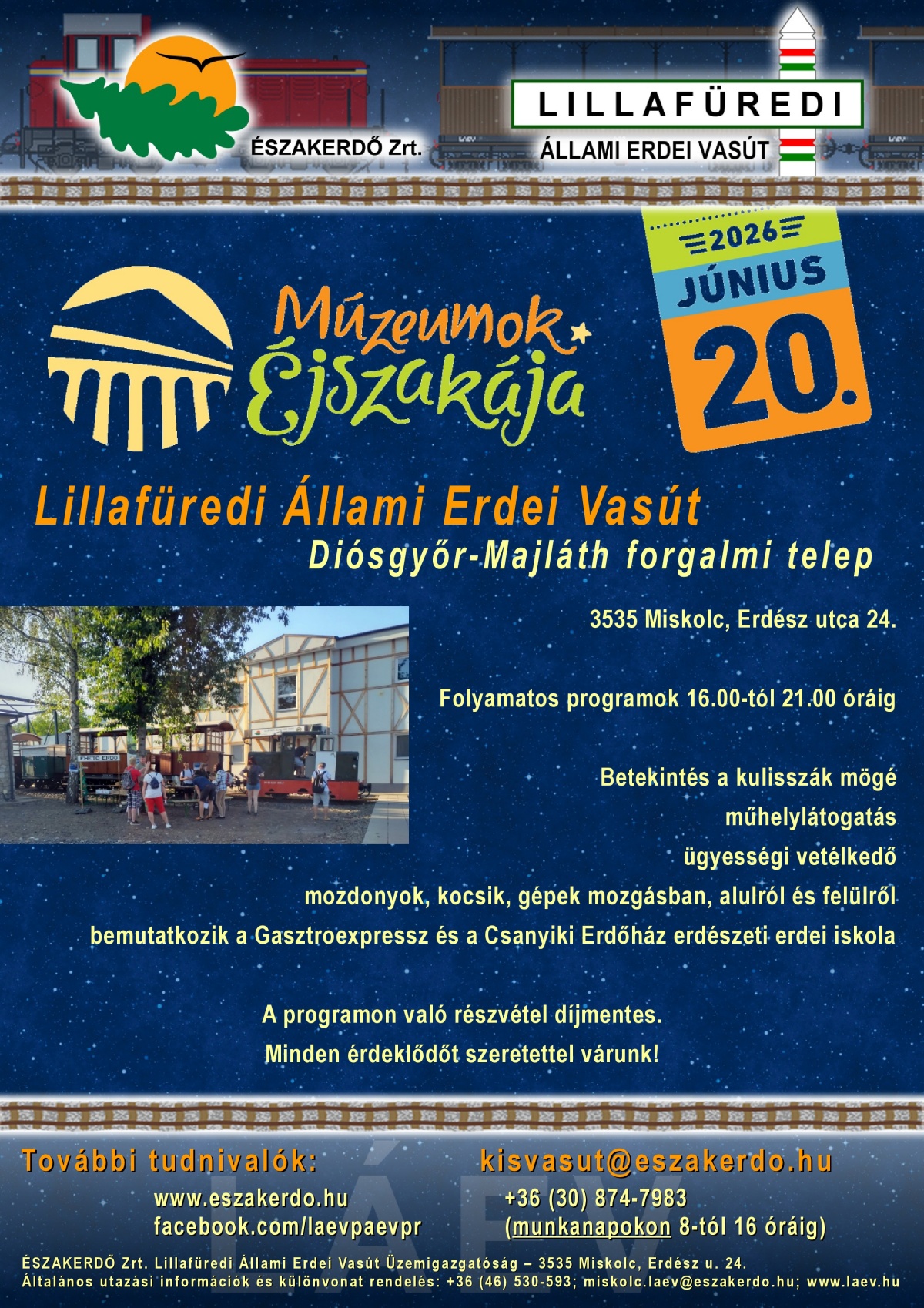 ÉSZAKRDŐ-MÚZEUMOK ÉJSZAKÁJA