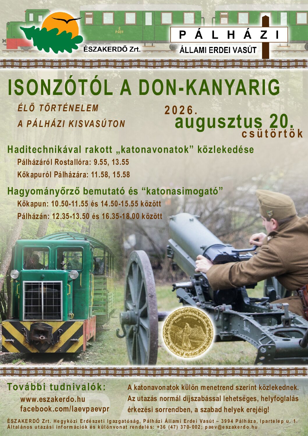 Erdei kisvasút_ÉSZAKERDŐ_ Pálháza_