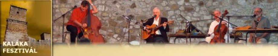Kaláka Fesztivál 2009 - Fesztiválprogram