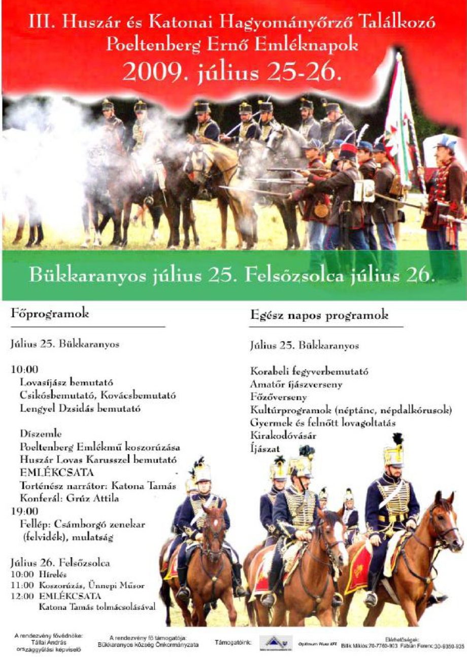 III. Huszár és Katonai Hagyományőrző találkozo