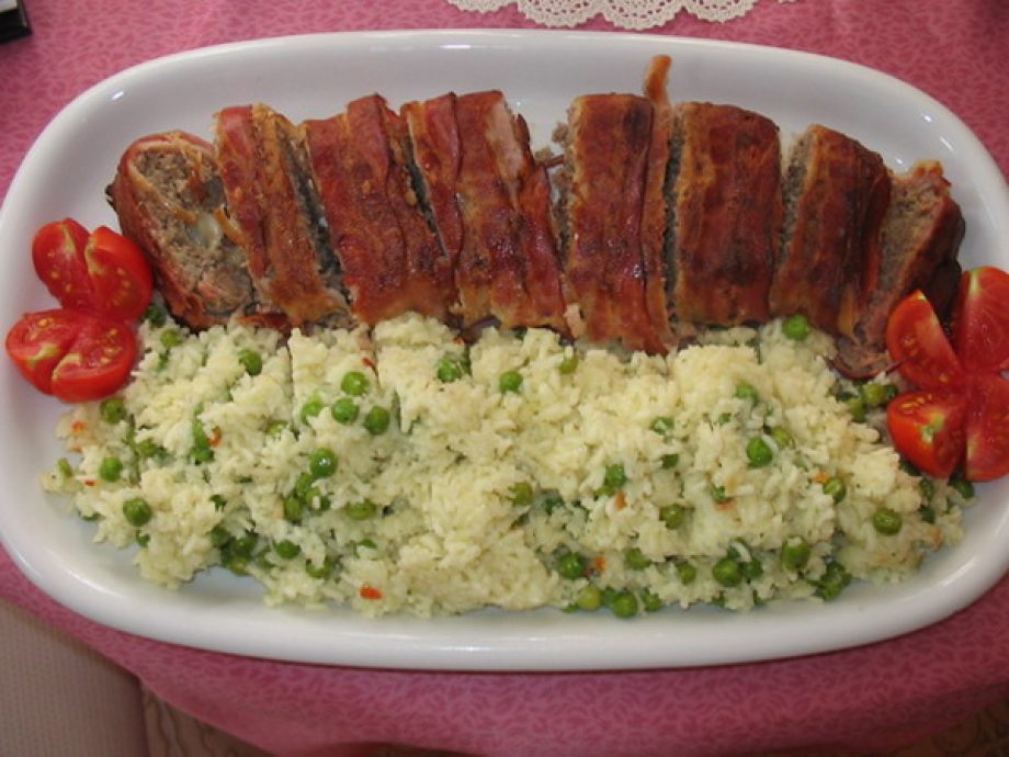 Baconos hústekercs