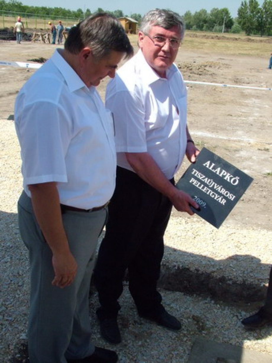 Szilárd biomassza gyártó üzem épül Tiszaújvárosban