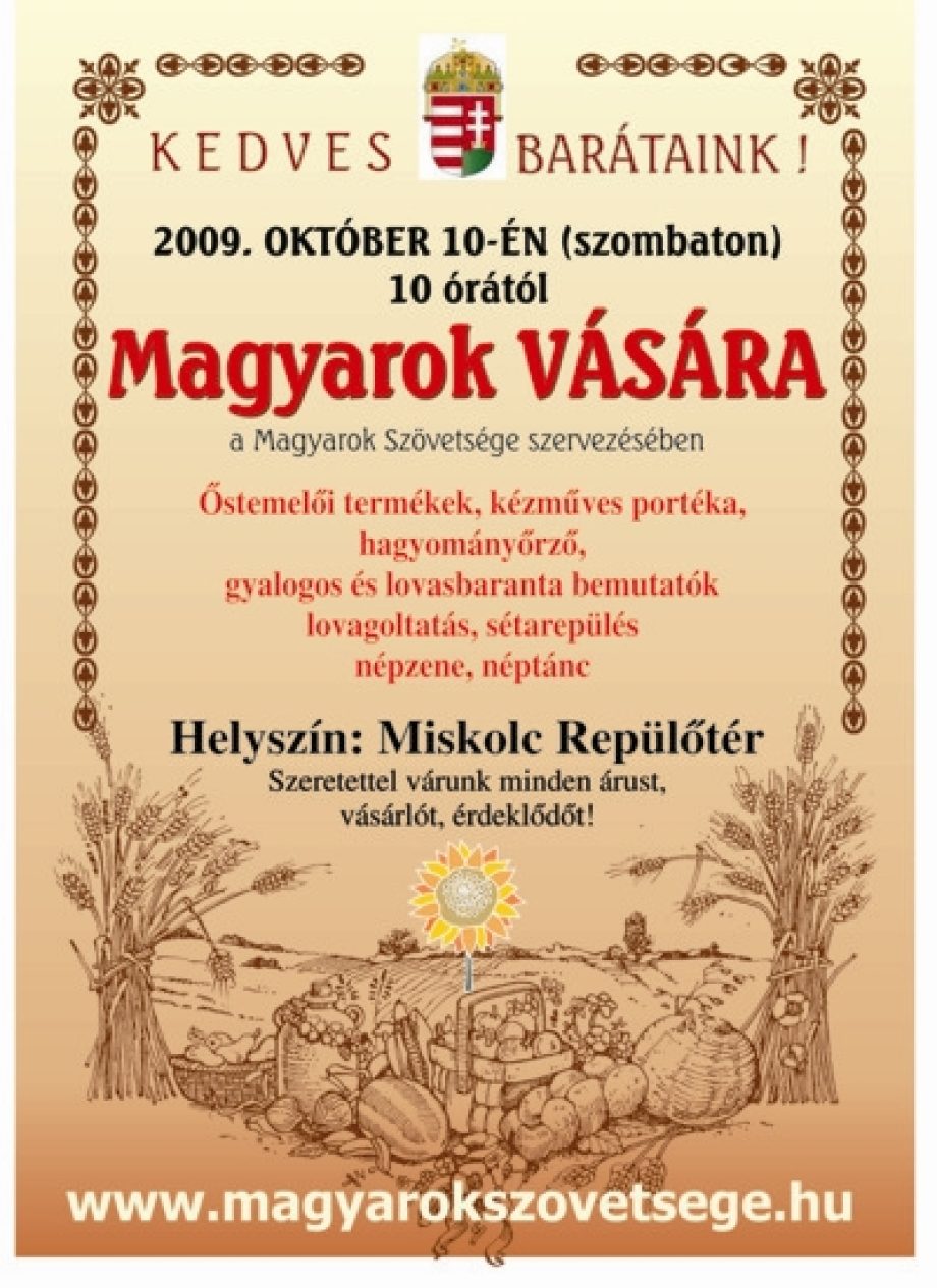Magyarok VÁSÁRA