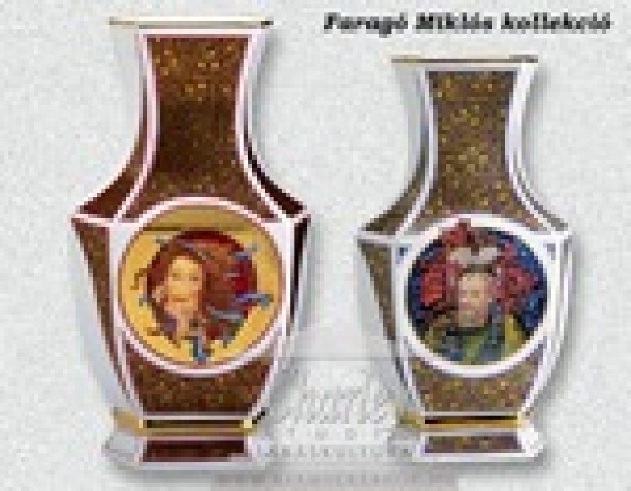 FARAGÓ MIKLÓS festőművész, grafikus,üveg-, és porcelánfestő